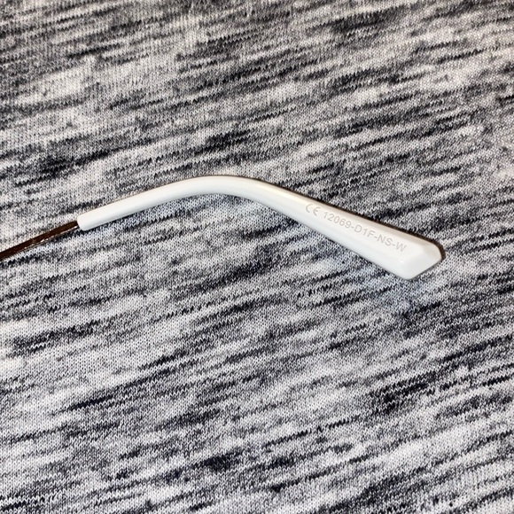 2 Pairs of Fashion Sunglasses Oversized Geometric Square Shaped Frames Gold-Tone - Picture 13 of 15